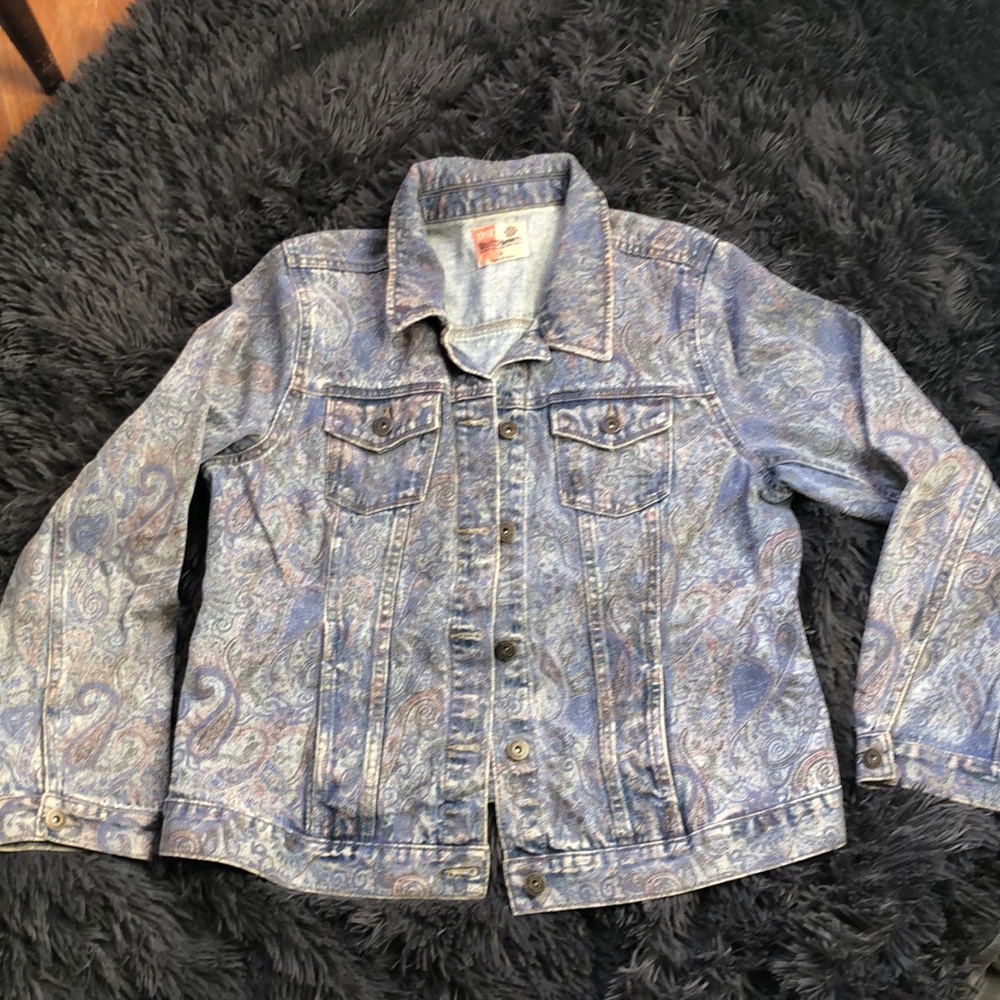 Womens RuffHewn Denim Jean Jacket